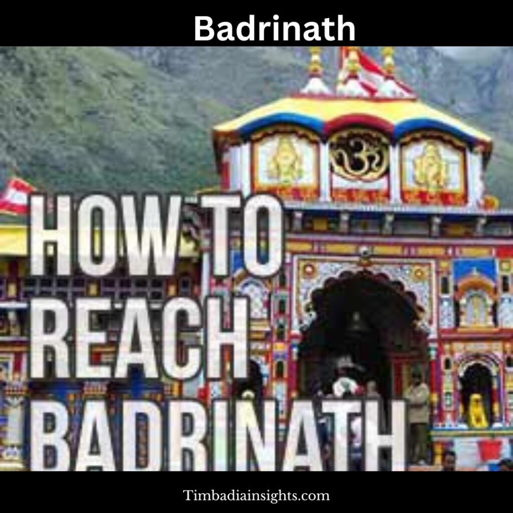 badrinath to kedarnath distance