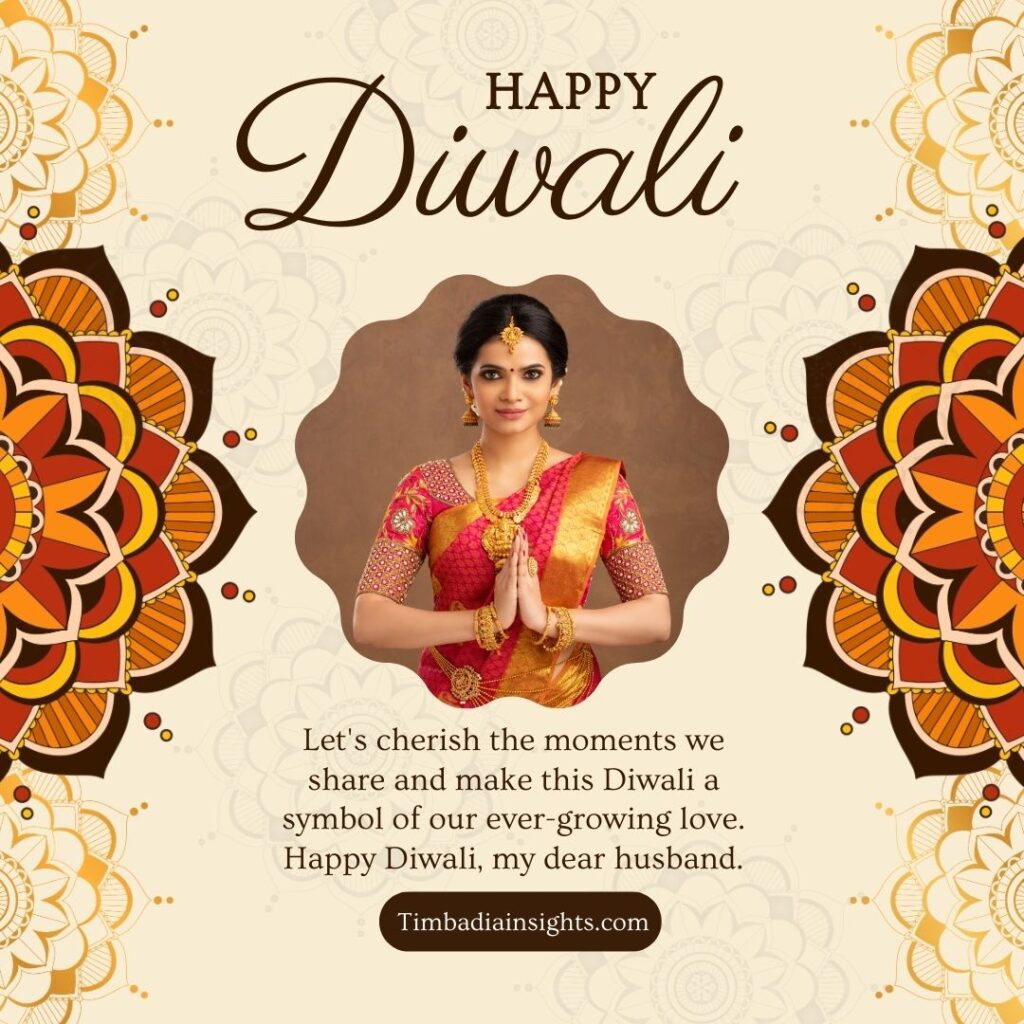 diwali wishes for husband 
