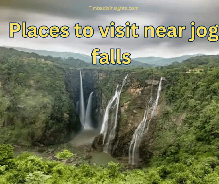 places to visit near jog falls