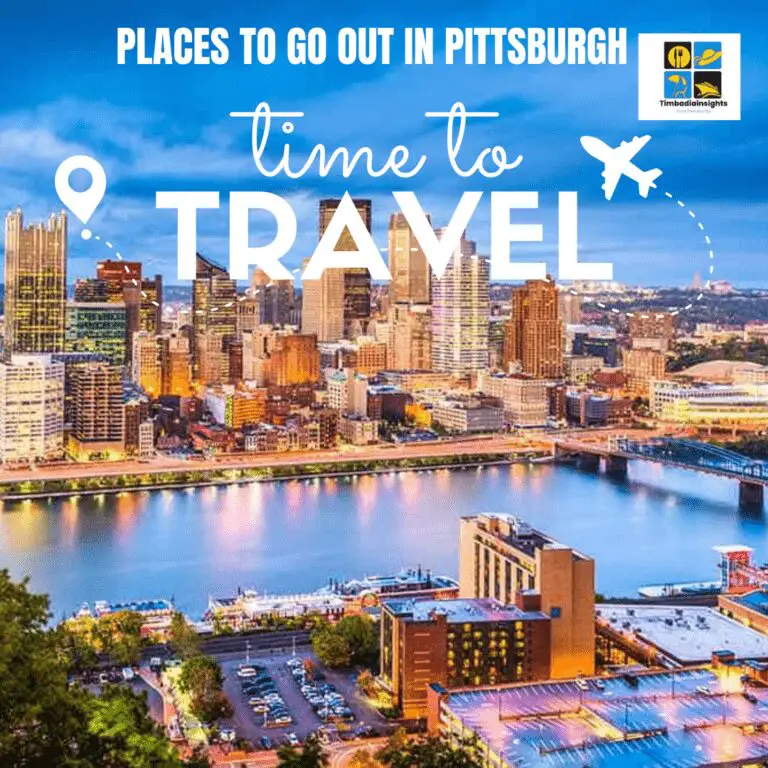 places to go out in pittsburgh